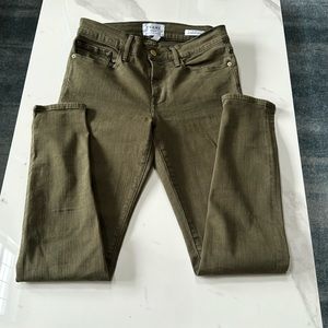 Frame skinny olive Jean